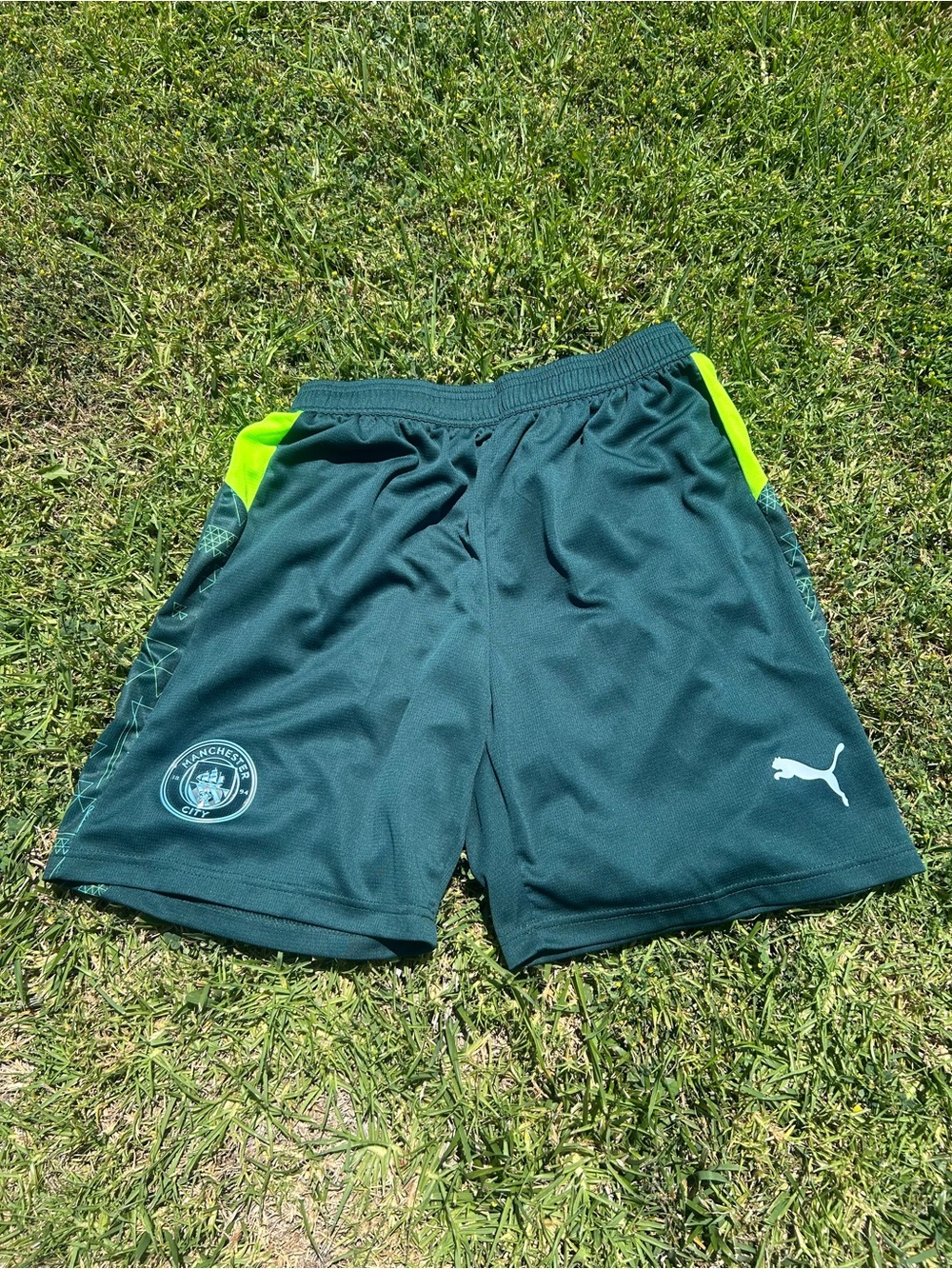 25/26 Manchester City Fourth Fan Version Shorts (Large)